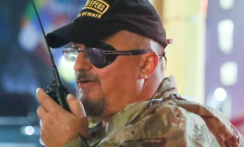 Stewart Rhodes is the founder of the far-right Oath Keepers militia