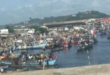 • The Elmina landing beach enclave in the Central Region