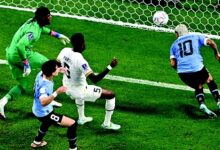 • Ghana Vrs Uruguay game