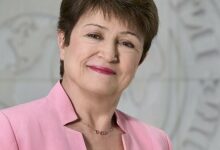 • Kristalina Georeiva Managing Director of IMF