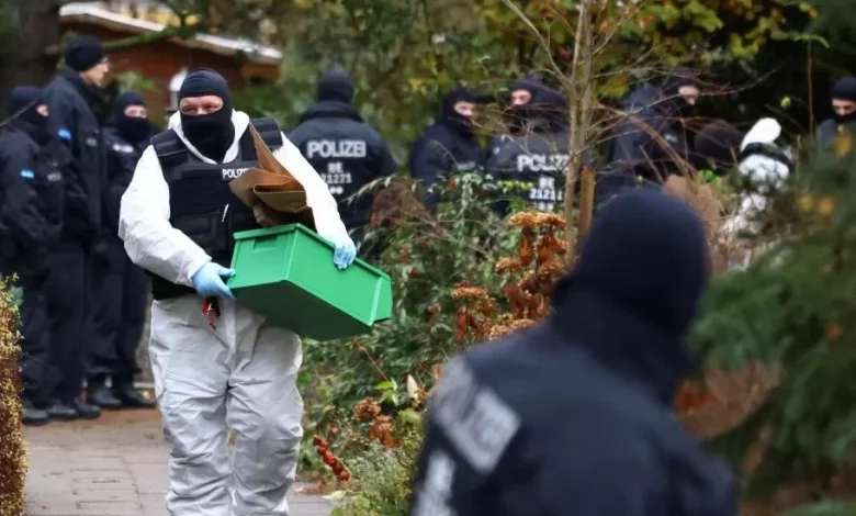 Police carried out raids across 11 of Germany's 16 states