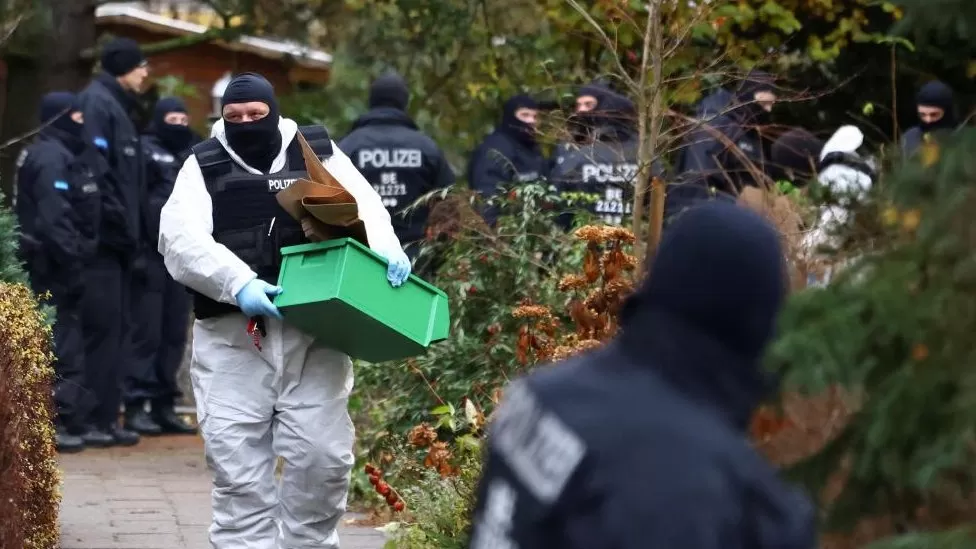 Police carried out raids across 11 of Germany's 16 states