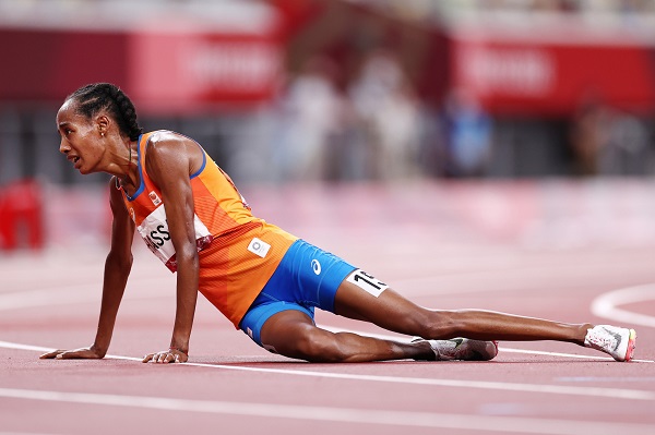 Several runners, including The Netherlands' Sifan Hassan, winner of the 10,000 metres, finished in distress during Tokyo 2020 due to the hot conditions