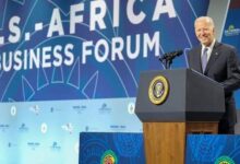 • President Biden addressing the forum