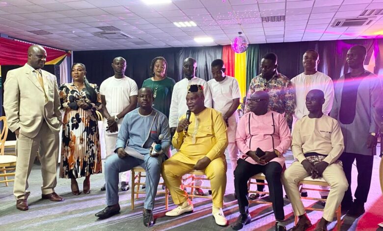 • Mr Agyemang (seated second from left) and other dignitaries