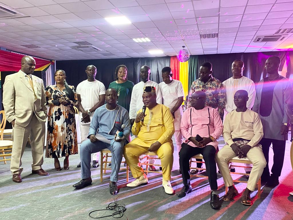 • Mr Agyemang (seated second from left) and other dignitaries