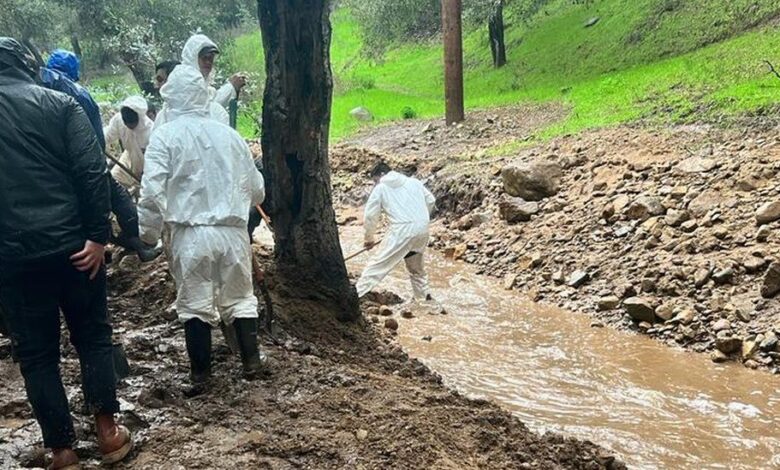 • Flooding and mudslides have blocked access to some homes