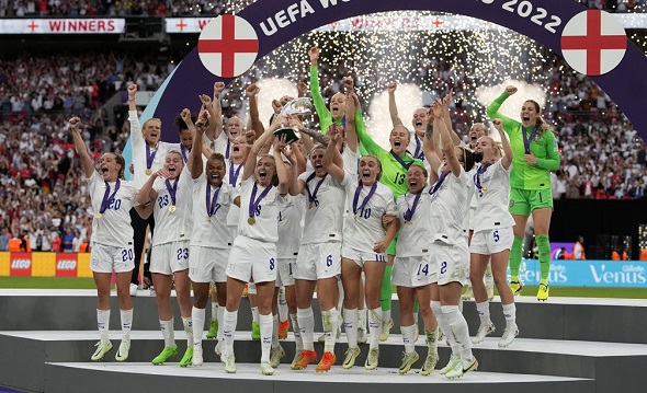 • The England women were European champions last year