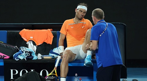 • Nadal - Booted out