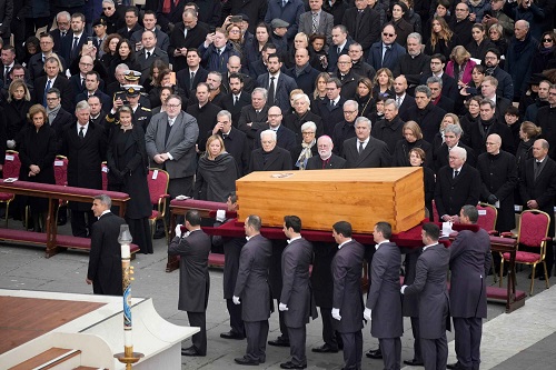 • Pope Benedict’s funeral