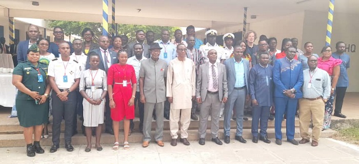 • Participants with resource persons and officials of RMU after the opening ceremony