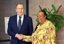 • Both parties described the other as a friend, with Naledi Pandor describing their talks as "wonderful