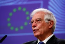 Josep Borrell says he supports an Estonian proposal for the EU to buy ammunition on behalf of its members to help Ukraine