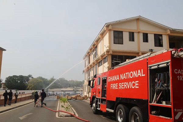 Fire guts police armoury?