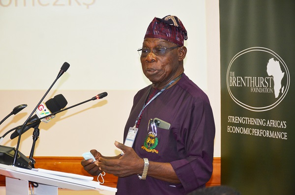 Former President of Nigeria, Mr Olusegun Obasanjo