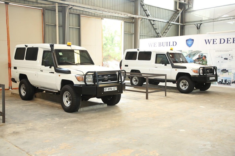 Ghana assembles armoured vehicles locally …for safe transportation of bulk money