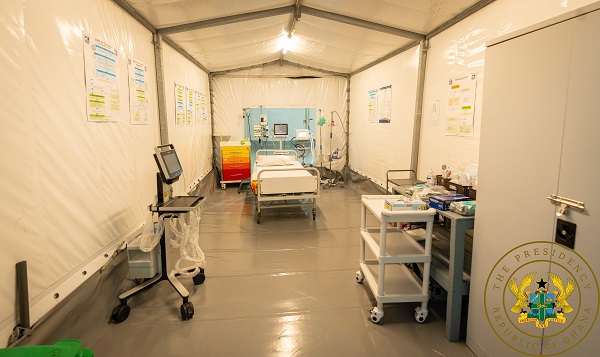 GAF gets 100-bed mobile hospital to support emergency healthcare