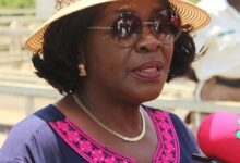 Madam Cecilia A. Dapaah,Minister of Sanitation and Water Resources