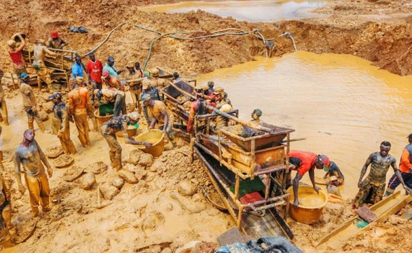 • Galamsey has depleted many of Ghana’s forest reserves