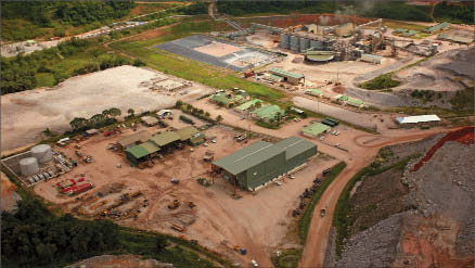 Gold Fields Tarkwa gold mine in southwestern Ghana.