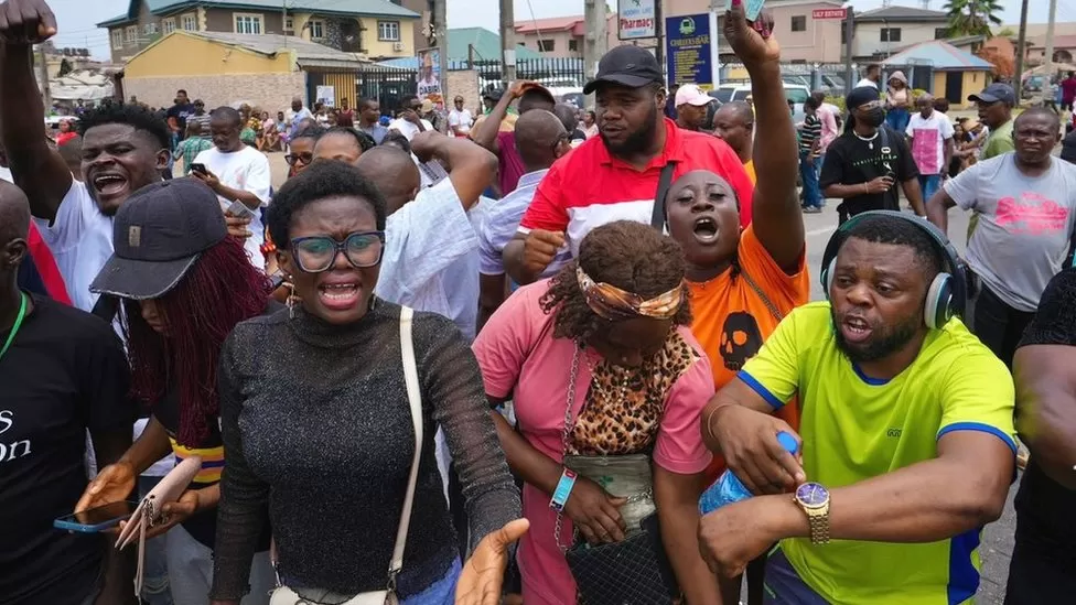 • Some voters in Lagos were furious when electoral officials failed to show up on election day