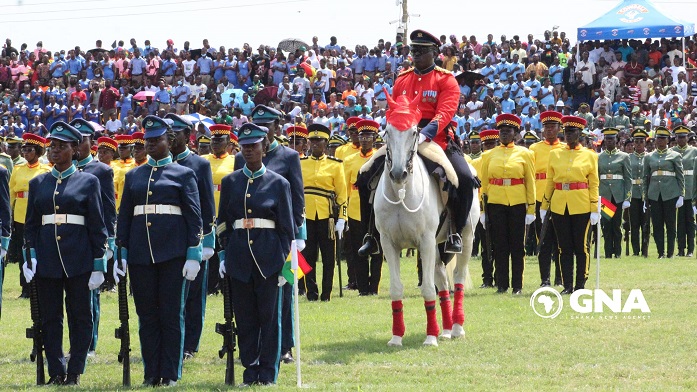 • The security services at the parade ground