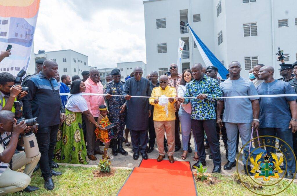 Improving Police welfare: Pres inaugurates 322 housing units… to provide accommodation, modern facilities for personnel