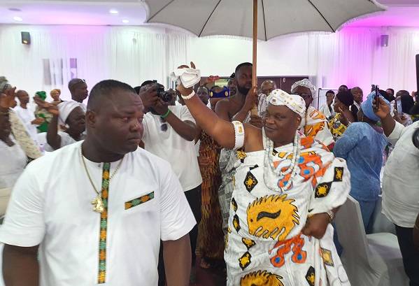Nii Ayi-Bonte II unveiled as 1st Gbese paramount chief