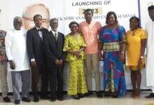 Mr Martey (fourth from right) with other dignitaries