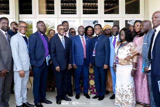 Vice President, Dr Mahamudu Bawumia and other dignitaries after the programme