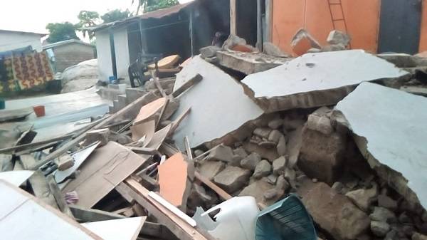 New Juaben collapsed building
