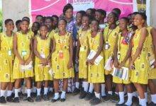 Ms Hansen-Quao with some of the girls