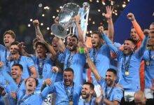 • Man. City players on Cloud Nine after their Champions League feat