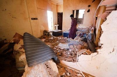 Bombardments at Khartoum's International University of Africa