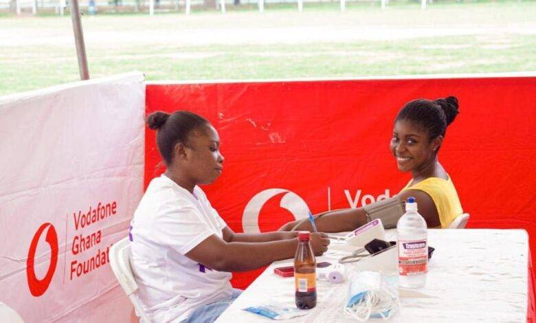 A beneficiary undergoing health screening