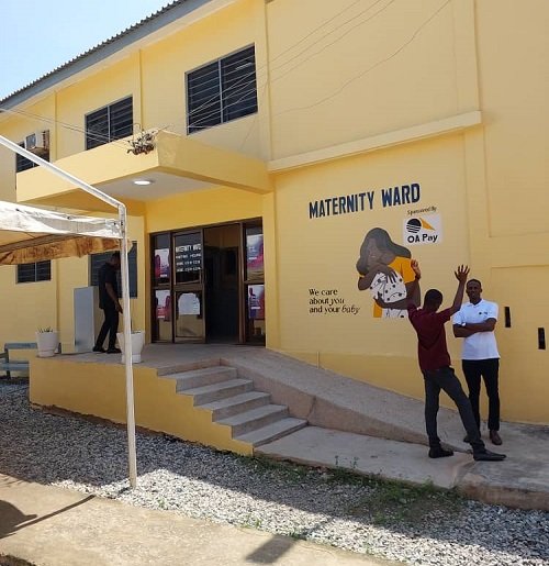 OA Pay refurbishes Kaneshie Polyclinic Maternity Ward