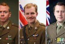 • Corporal Alex Naggs, Lieutenant Maxwell Nugent and Warrant Officer Class 2 Joseph Laycock