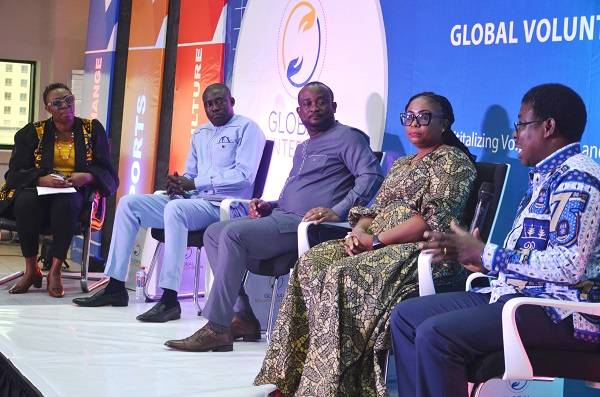 A Panel discussion during the programme. Photo Godwin Ofosu-Acheampong