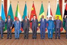 • World leaders at the BRICS