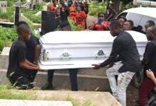 Remains of Castro being sent for interment Photo Godwin Ofosu-Acheampong