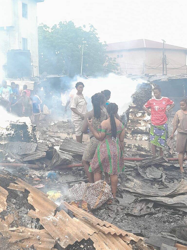 Fire guts 350 wooden structures at CMB