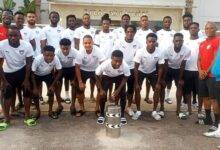 Players of Liberia's Lone Stars