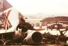 • After the crew and passengers had disembarked, the aircraft was destroyed on the runway
