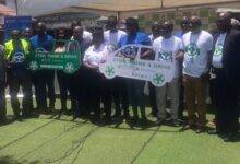 Participants at the launch of the campaign