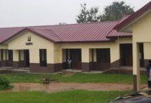 A six-unit classroom block at Adansi Asokwa