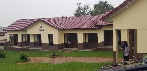 A six-unit classroom block at Adansi Asokwa