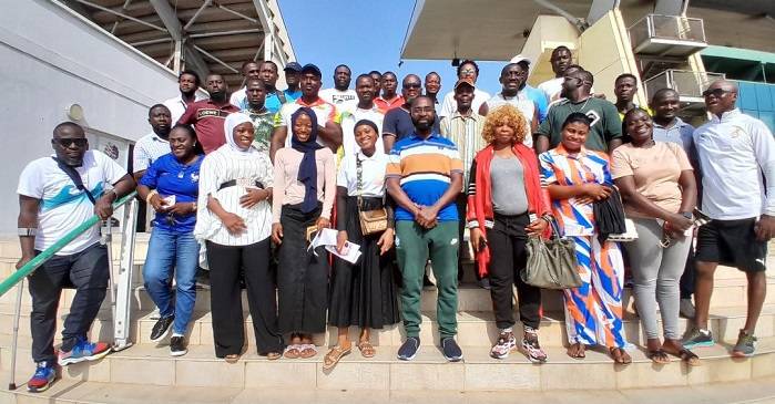 • The GMMAF members that attended the training