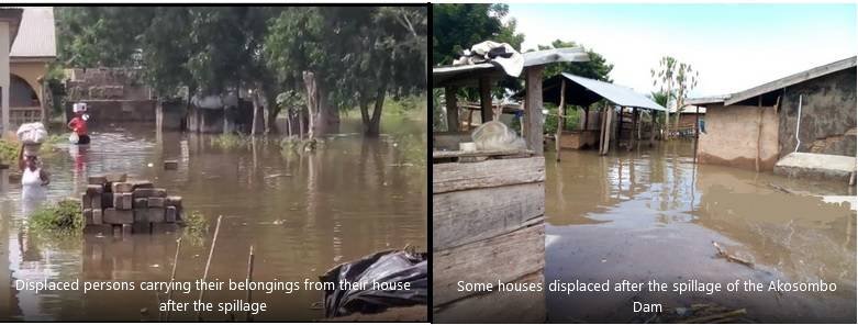 Akosombo Dam spillage: 7 districts hit by floods …farmlands, houses, other properties affected in Greater Accra, Eastern, Volta regions Akosombo Dam spillage: 7 districts hit by floods …farmlands, houses, other properties affected in Greater Accra, Eastern, Volta regions