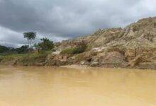 • Mining activities of Okobeng Mines at Gwira Assuawua and Afransie sites along the banks of River Ankobra