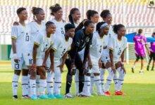 Members of the senior women's national team, the Black Queens